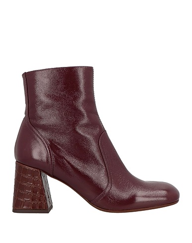CHIE MIHARA Stiefelette Pflaume 100% Leder