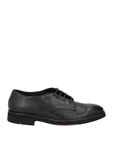 SANGUE Laced shoes Black Leather