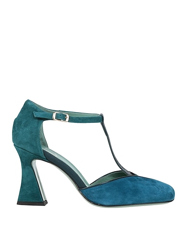 PAOLA D'ARCANO Court Deep teal Leather