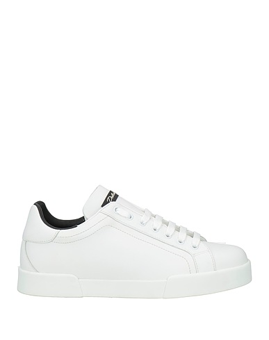 DOLCE&GABBANA Sneakers White 100% Calfskin