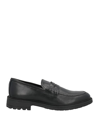 OVER/D Loafers Black Leather
