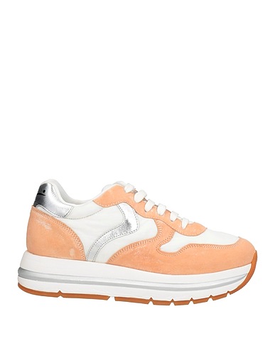 VOILE BLANCHE Sneakers Blush Leather, Textile fibers