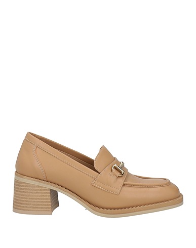 NERO GIARDINI Loafers Camel Leather