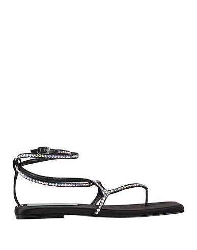LE SILLA Flip flops Black Textile fibres