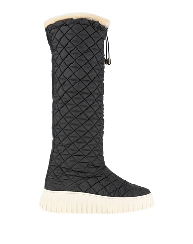 DIVINE FOLLIE Stiefel Schwarz Gewebefasern