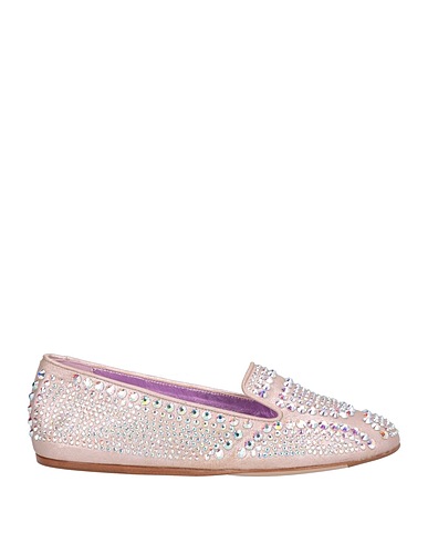 LE SILLA Loafers Light pink Leather
