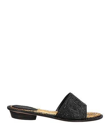 LE SILLA Sandals Black Leather