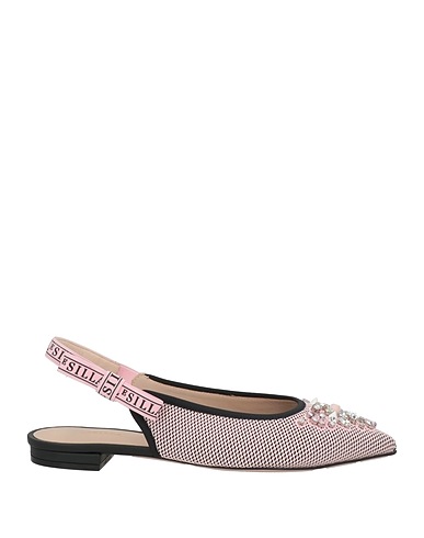 LE SILLA Footwear Light pink Textile fibers