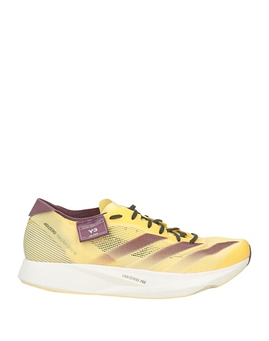 Y-3 Sneakers ADIDAS BY YOHJI YAMAMOTO Pastel yellow Textile fibres