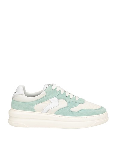 VOILE BLANCHE Sneakers Light green Leather, Nylon