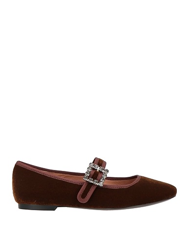 BIBI LOU Footwear Brown Textile fibers
