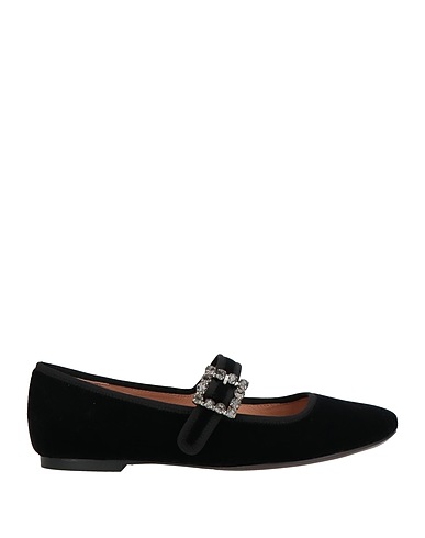 BIBI LOU Ballet flats NERO Textile fibers