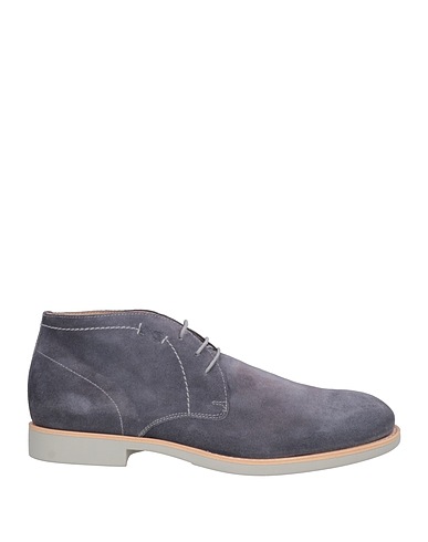 NERO GIARDINI Ankle boot Slate blue Leather