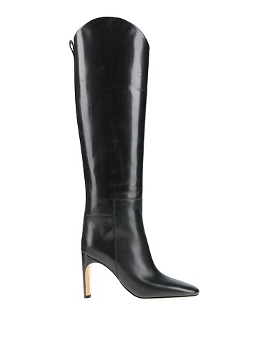 JIL SANDER Boots Black Calfskin