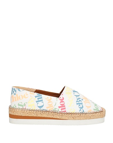 SEE BY CHLOÉ Espadrilles White Textile fibers