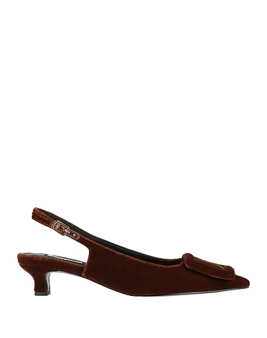 BIBI LOU Pump Chocolate brown Textile fibers