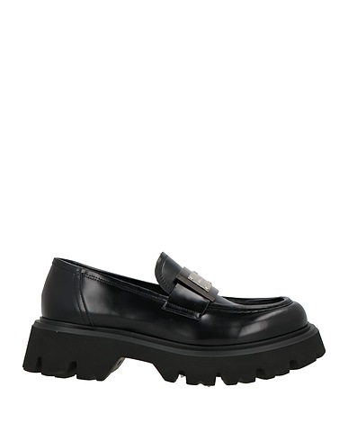 GIOVANNI CONTI Loafers Black Leather
