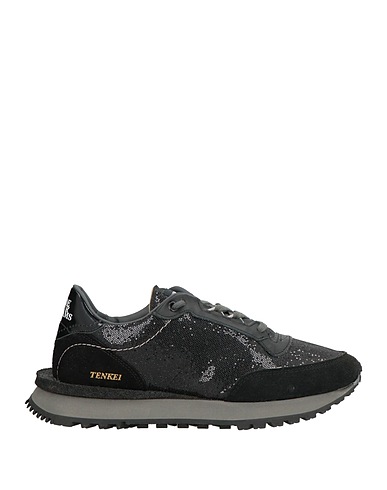 HIDNANDER Sneakers Braungrau Leder