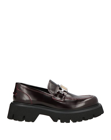 GIOVANNI CONTI Loafers Burgundy Leather