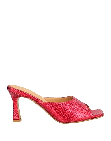 NINNI Sandals Red Leather