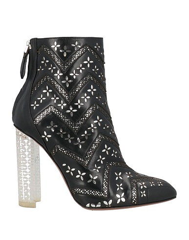 ALAÏA Ankle boot Black Leather
