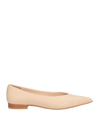 OTTOD'AME Ballet flats Beige Leather
