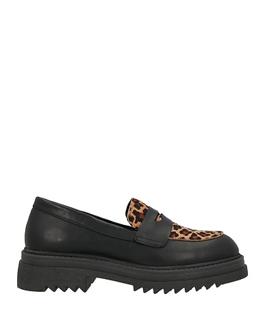 NILA & NILA Loafers TREND Black Leather