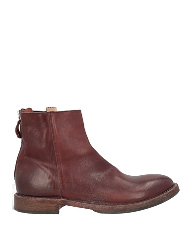 MOMA Ankle boot IDEAL BLOCK Chocolate brown Leather