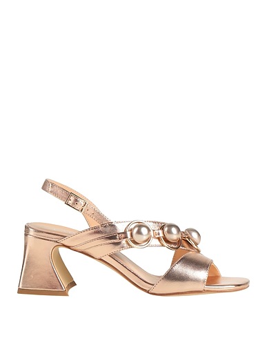 CAFèNOIR Sandals Rose gold Leather