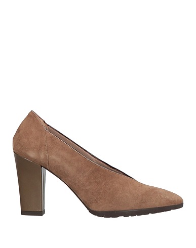 MELLUSO Court Taupe Leather