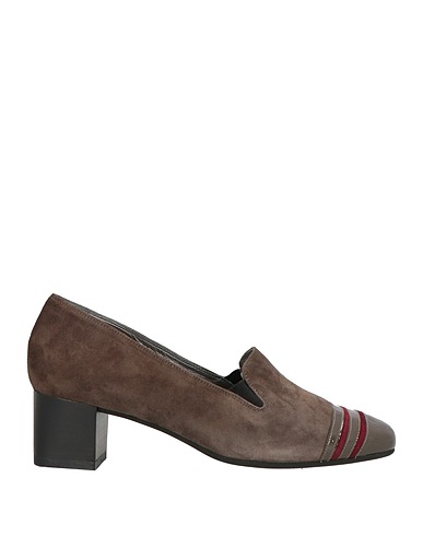 MELLUSO Loafers Charcoal Leather