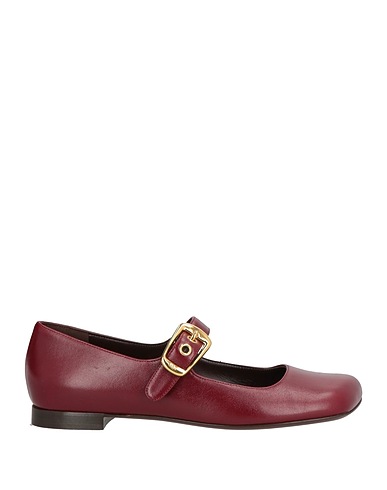 CHLOÉ Schuhe Bordeaux Leder