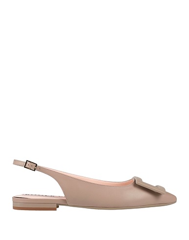 ROGER VIVIER Footwear Taupe Leather