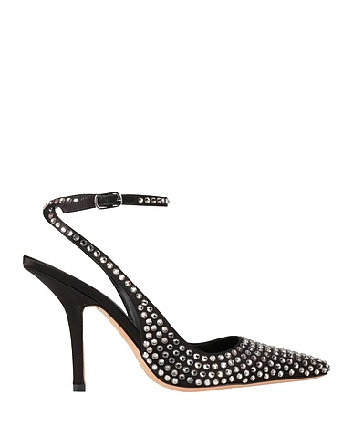 GUESS Pump Black Textile fibers