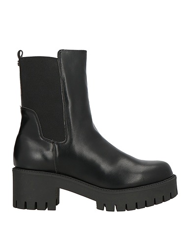 GUESS Ankle boot Black Textile fibers