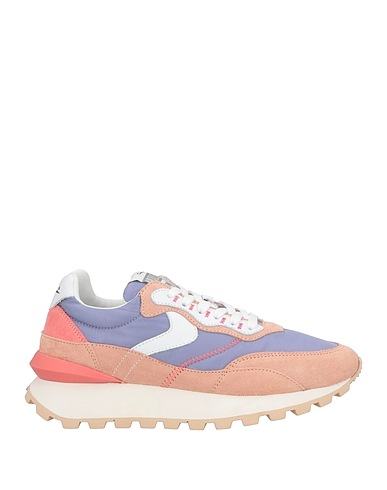 VOILE BLANCHE Sneakers Απαλό ροζ Δέρμα, Ίνες υφασμάτων