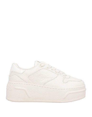 GUESS Sneakers White Textile fibres