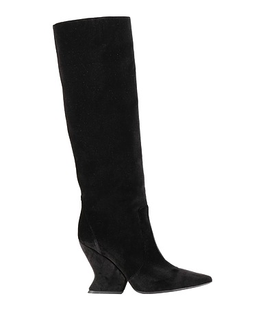 ALBERTA FERRETTI Stiefel Schwarz Gewebefasern