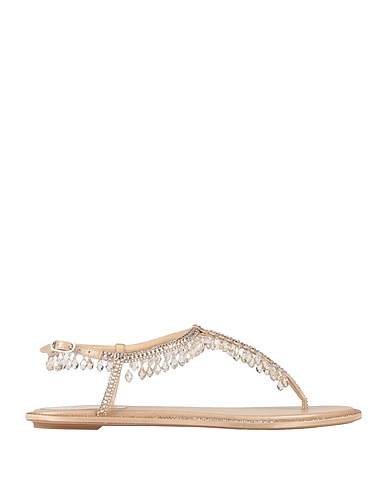 RENE' CAOVILLA Flip flops Textile fibres