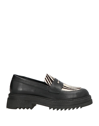 NILA & NILA Loafers TREND Black Leather