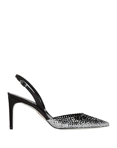 RENE' CAOVILLA Court Black Textile fibres