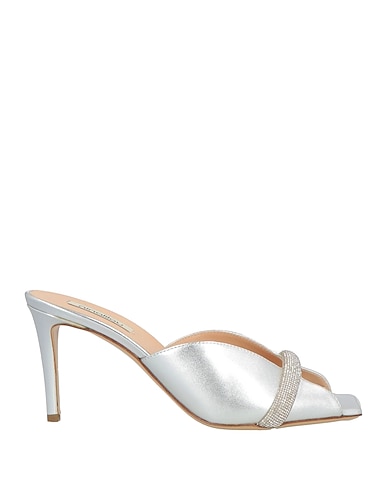 NINALILOU Sandals Silver Leather