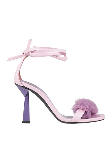 ANIYE BY Sandals Lilac 80% Sheepskin, 20% Polyamide