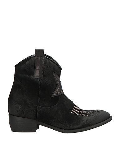 EDITORIAL CLOTHING Ankle boot Black Leather