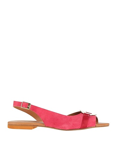 VINCENT VEGA Sandals Garnet Leather