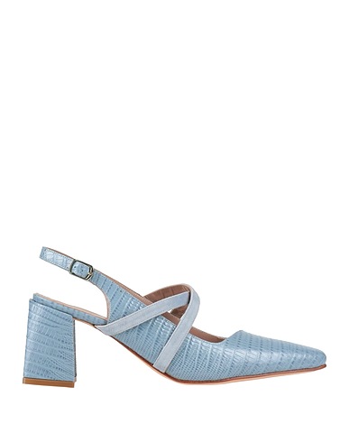 CHEVILLE Court Sky blue Leather