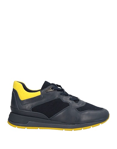 GEOX Sneakers Navy blue Leather