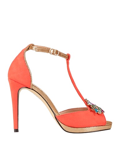 MENBUR Sandals Coral Textile fibers