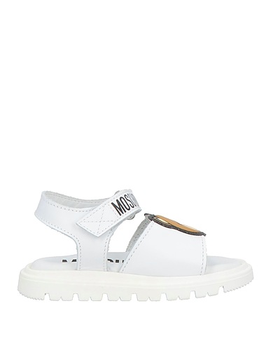 MOSCHINO BABY Sandals BIANCO Leather