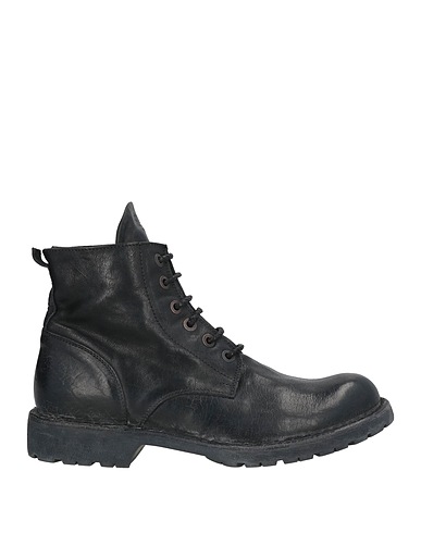 MOMA Stiefelette Schwarz Leder